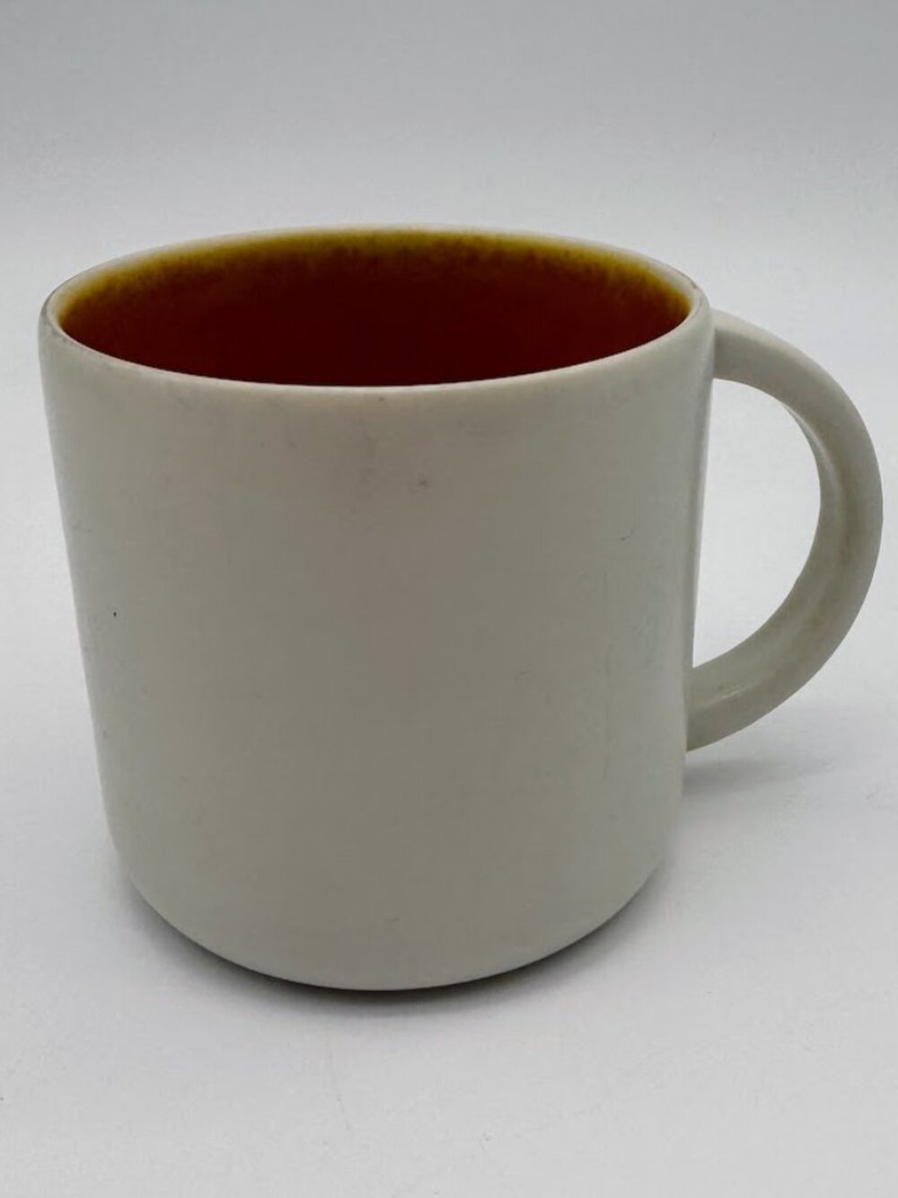 Jars France for Williams-Sonoma Stoneware Mug Cream Amber Glaze Handcrafted